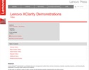 Lenovo XClarity Demonstrations